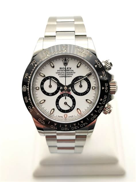 rolex white panda